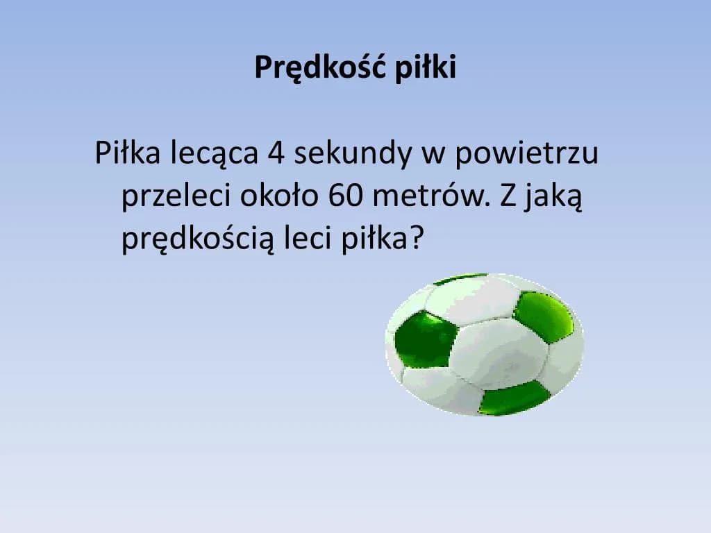 Z jaką prędkością leci piłka nożna? Niezwykłe rekordy i fakty