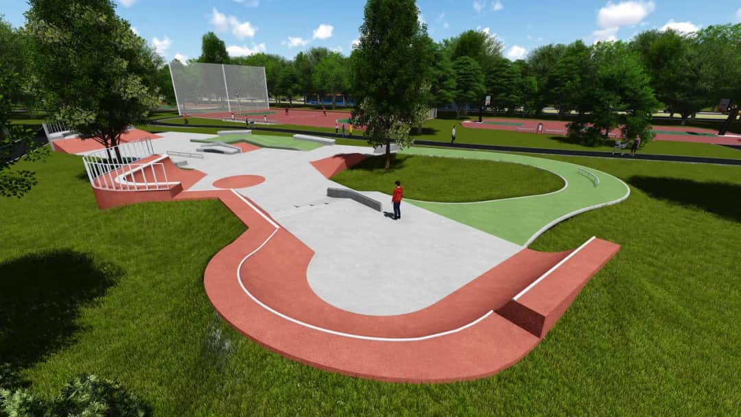 Skatepark w Parku Jordana - lokalizacja, atrakcje i regulamin